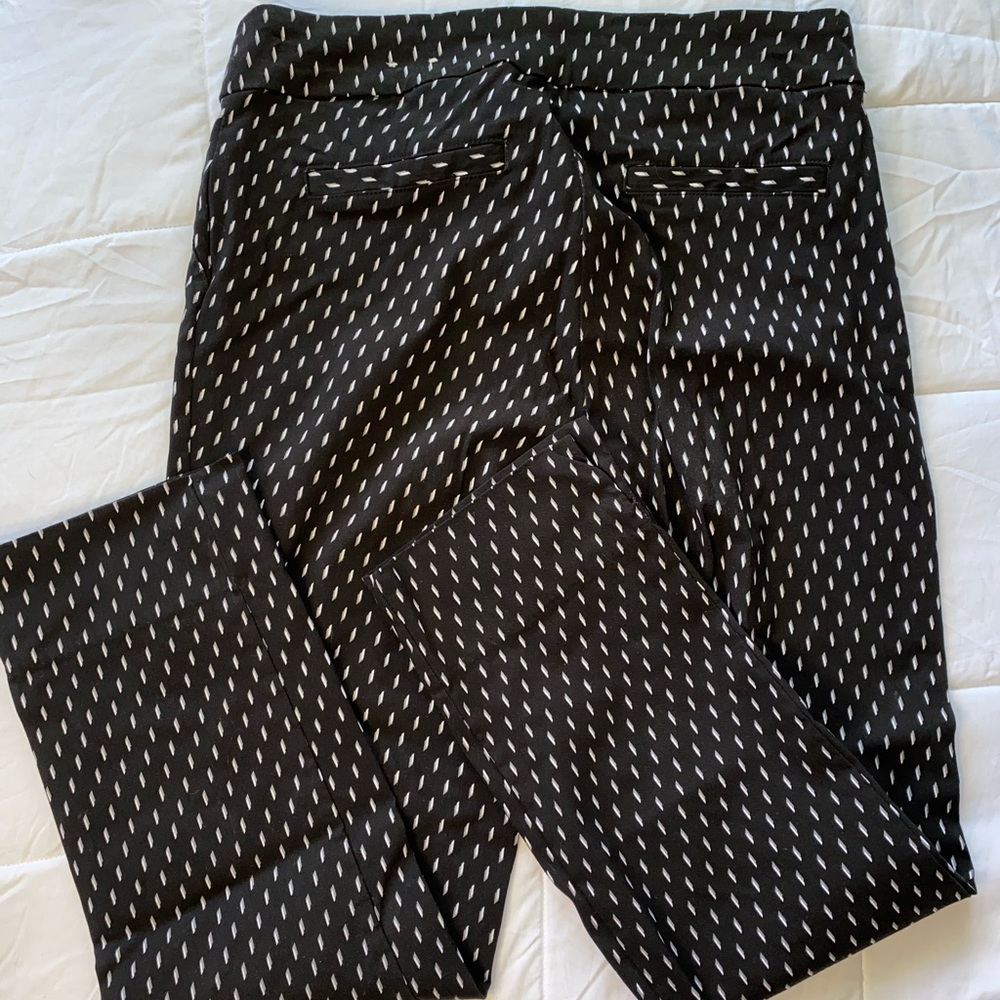 Dalia black patterned dress pants (8)